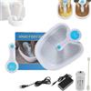 Pneterg Detox Foot Bath Machine, Vasca Bagno Piedi, Massaggiatore Riscaldato, Massaggio Piedi, Spa Piede Per Famiglie, Individui, Bellezza E Spa Club (Bianco)