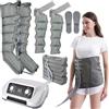 Miuxe Pressoterapia Linfodrenaggio Per Casa Con 6 Airbag, Massaggiatore Elettrico a Compressione D'Aria Gambe E Addome E Braccio Piedi, Macchinario Pressoterapia Professionale Presso Terapia
