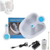 Kouamor Pediluvio ionico, Pediluvio Ionic Detox, Kit completo per bagno di elettrolisi dei piedi, Macchina per la pulizia della spa per i piedi portatile (New)