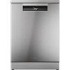 Haier I-Pro Shine Serie 5 XF 6B2M3PX - Lavastoviglie indipendente 60 cm, motore inverter, 16 posate, 3 vassoi, 10 cicli, Wi-Fi, App hOn, Maxi Tub, Powerwash, apertura automatica, 42 dB, inox
