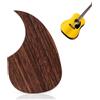 equlup Battipenna per chitarra, battipenna autoadesivo per chitarra acustica Piastra antigraffio per decorazioni per chitarra 3D con venature del legno in PVC (Forma di goccia d'acqua)