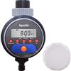Aqualin Orologio per irrigazione con valvola a Sfera, Computer di irrigazione Automatico, aggiornamento per Computer dell'Acqua, Timer, Sistema di irrigazione per Giardino Cortile (con Display)