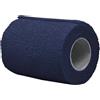 ONE SHOP di Bracalente Piero ONE SHOP Benda Coesiva Elastica Autoadesiva 5 Rotoli 5cm x 4,5m Fascia Sportiva Calcio Portieri Bendaggio Coesivo Caviglia Polso Articolazioni Uso Veterinario animali (N.22 BLU NAVY)