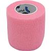 ONE SHOP di Bracalente Piero ONE SHOP Benda Coesiva Elastica Autoadesiva 5 Rotoli 5cm x 4,5m Fascia Sportiva Calcio Portieri Bendaggio Coesivo Caviglia Polso Articolazioni Uso Veterinario animali (N.16 ROSA CALDO)