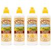 Generico Sapone di Toscana Detersivo Lavatrice Liquido Concentrato, Profumo Intenso, 4 Flaconi da 1L, 40 Lavaggi per Flacone, Senza Fosfati, Made in Italy