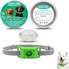 ASEFWEG Aquality Pets Collare Antiparassitario Naturale,AqualityPets Collare Antiparassitario per Cani Naturale,Ciondolo Repellente per Pulci E Zecche，Protezione Duratura per Cani di Tutte le Taglie (Verde)