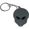Generico Portachiavi UFO/Alien (Alieno standard, Plastica, Grigio)