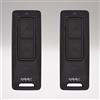 Générique XT2 433/868 FDS - Telecomando portale 2 canali - Rif. 787017 - Nuova generazione - Bifrequenza 433 + 868 MHz - Retrocompatibile SLH + 1 portachiavi DOMOBIP (nero, confezione da 2)