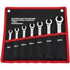 Partenopea Set 7 Chiavi Esagonali Aperte per Raccordi Tubi Freni Auto Misure 6x8 9x11 10x12 13x14 15x17 16x18 22x24 mm Acciaio Resistente con Astuccio Pieghevole Ideali per Officina e Fai da Te Professionali Top