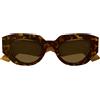 Gucci Occhiali da Sole GG1421S 009 Marrone/Marrone Unisex 51/20/145