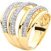 4us Cesare Paciotti Anello Donna Ottone 4US CESARE PACIOTTI Fascia codice 4UAN8556W