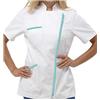 Siggi Dr.Blue Casacca Donna Medico Mezza Manica Siggi Loys 04cs0307, Verde, 42