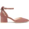 Nero Giardini E615530D Décolléte Donna in Suede - Rosa Antico 37 EU