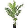 Decovego Palmizio Palma Artificiale Albero Pianta Artificiale Selezione, Selezione pianta di Palma:Palma Modello 12 (160 cm)