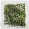 BLAINE - Giardino Verticale Artificiale Bali 100x100 cm per la Decorazione di Terrazze e Saloni con Foglie Realistiche di Alta Densità che Non Necessitano Manutenzione