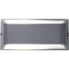 SHOT BOTLIGHTING LAGOS Applique da Parete, Alluminio Verniciato, IP54 Interno ed Esterno, Design Italiano, Attacco E27 (GRIGIO ANTRACITE)