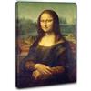 Niik Quadro + Telaio (BC) la gioconda di leonardo da vinci 100 x 66 x 1,7 cm falso d'autore stampa su tela