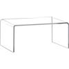 CXGBQSJ Espositore in Acrilico Ispessito 5/6 Mm Espositore Rettangolare Trasparente per Cupcake Statuette Oggetti da Collezione, Dessert,30x30x10cm