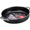 Moneta Etnea PRO Tegame con Manico Inox, Alluminio, Nero, 36 cm