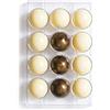 Decora 0050088 Stampo Professionale Cioccolatino Mezza Sfera, In Policarbonato, 12 Cavità, ø 50 x h 20 mm, Ideale per Realizzare Cioccolatini Lucidi e Croccanti, Design Professionale, Made in Italy
