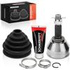 Frankberg Kit Giunti Semiasse Anteriore Compatibile con Murano I Z50 2003-2008 Murano II Z51 2008-2014 Qashqai +2 I J10 JJ10E NJ10 2007-2013 X-Trail T31 2007-2013 Replace# 39100JY04A