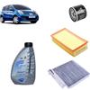 OP Kit tagliando 3 filtri + 5L olio 5W-30 Q8 Prestige compatibile con Nissan note 1.5 DCI Gasolio 2006-2016