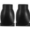 SOESFOUFU 2 pezzi Coperchio gruppo valvola aria camion - Tappo alloggiamento filtro camion - Tappo in gomma antipolvere da 4 cm - Manicotto protettivo nero per presa filtro aria - Alloggiamento in