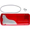 KINGVANS Ricambio sinistro lato conducente parabrezza posteriore corto copertura fanale posteriore per camion Iveco Stralis X-way S-way T-way