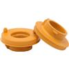 Taesayl 2 Piastra Supporto Molla Gomma Assale Posteriore Superiore 2037363 | 1531725;1721953;203736;per B-Max Fiesta;Assorbimento degli urti e ammortizzazione; previene l'usura del metallo