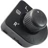 WGQRWX 1 Interruttore specchietto laterale controllo riscaldamento, per VW, per Maggiolino, per Passat B5, per Jetta, per Golf MK4, 1J1959565F Manopola dello specchietto retrovisore