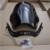 RTSMD Parabrezza Per Moto, Deflettori Antivento Per Yamaha V MAX V-MAX 1985-2007 VMAX 1200 VMX1200, Parabrezza, Spoiler Cupolino Parabrezza(NERO)