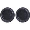 LOPAKACTAG 2 pezzi for Toyota Corolla Yaris Auto Parabrezza Posteriore Tergicristallo Elimina Tappo Passacavo Lama in Gomma Impermeabile Blocco Portellone 37MM(2PCS 37MM)