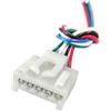 STOIFFFHH Kit connettori auto Compatibile con FIAT per Panda 169 2003-2012 51277277 Connettore per lampada fanale posteriore a 5 pin cablaggio precablato