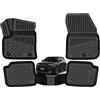 W-Parts 4 TAPPETI - TAPPETINI IN GOMMA A VASCA 3D TPE PER JEEP AVENGER ELETTRICA 2023->