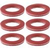 Briny River 30x Guarnizioni Di Scarico Dell'olio Della Scatola Del Cambio Inferiore 13x8x2 Mm 90430-08020/08003 Compatibile Con AMAHA 6 15 18 30 40 60