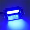 HEHEMM Luce di emergenza per auto, 4 LED di avvertimento cruscotto visiera stroboscopica luci lampeggianti luce di pericolo luci di avvertimento 12 V LED barra luminosa (blu)