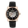 Trussardi T-City - Orologio Uomo Automatico Pelle Nero/Oro Rosa
