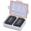NONE Batteria ad alta capacità DMW-BLK22 da 2280 mAh / Kit custodia per batteria per fotocamere digitali Panasonic Lumix DC-S5, GH5 II, GH6