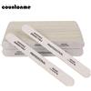 countonme 100 pz Lima per unghie in legno Lime per levigatura professionale per nail art 180/240 Doppio lato per salone manicure pedicure punte di gel UV