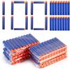QWZ 7.2 centimetri 100 pz Per Nerf Proiettili Morbidi Freccette Testa Rotonda Ricarica Spugna Freccette Per Bambini Giocattolo Pistola Proiettili Per NERF N-Strike Blasters