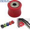 NONE Moto Moto 8mm o 10mm Tenditore a rulli catena Puleggia Guida ruota per XR CR CRF 125 250 450 Pit Pro Dirt Bike Motocross