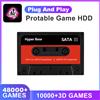 JMachen Batocera 35.linux 500G HDD esterno Gioco Disco rigido Console di gioco 48000+giochi per PSP/MAME/N64/DC/3DO/NES per PC/laptop/Mac