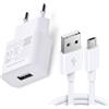 NONE Per Xiaomi redmi Caricatore 5V 2A EU Tipo-C Cavo Micro USB Adattatore di Ricarica Del Telefono PER Redmi Nota 11 10 9 3 4 6 7 8 8T Pro 4X 5 5S