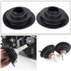 NONE 1PC copertura antipolvere in gomma morbida per faro automatico per auto tappo di tenuta universale per luce a LED lampadina per faro a LED per auto copertura antipolvere impermeabile