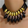 NONE Collana girocollo gioielli per donna collana corta multistrato collare accessori per abbigliamento donna