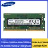 SAMSUNG DDR4 16GB 8GB 4GB 3200MHz 2666Mhz 2400MHz 2133MHz SODIMM Memoria PC4-2133P 2400T 2666V 3200AA per notebook portatile
