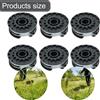NONE 1/6 pz bobine filettate per LIDL Parkside Cordless tagliaerba PRTA 20-Li A1, B2, C3 giardino String Trimmer parti di ricambio