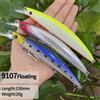 NONE 26g 130mm Galleggiante Minnow Esche da pesca Wobblers a lancio lungo Esche dure artificiali Traina Acqua salata Spigola Trota Esche Attrezzature