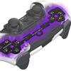 eXtremeRate Kit clicky pulsanti frontali per controller PS5 Edge, kit clic mouse con pulsanti di azione Dpad tattili personalizzati