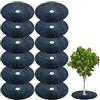 NONE 5 Pezzi Anelli di Pacciamatura in Tessuto Non Tessuto per Alberi, Tappeto Anti-Erbacce, Tessuto Paesaggistico, Barriera Protettiva Anti-Radici, Copertura per Piante da Giardino 15-82cm